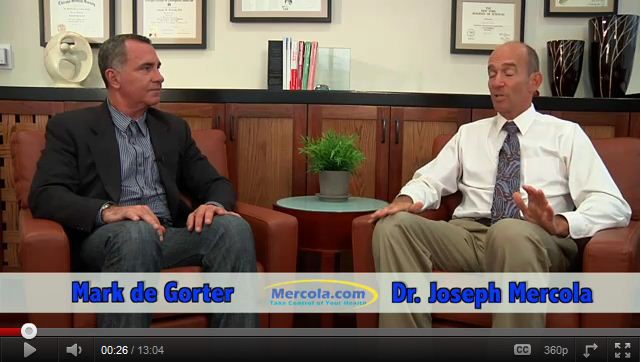 Dr. Joseph Mercola interviews Mark de Gorter